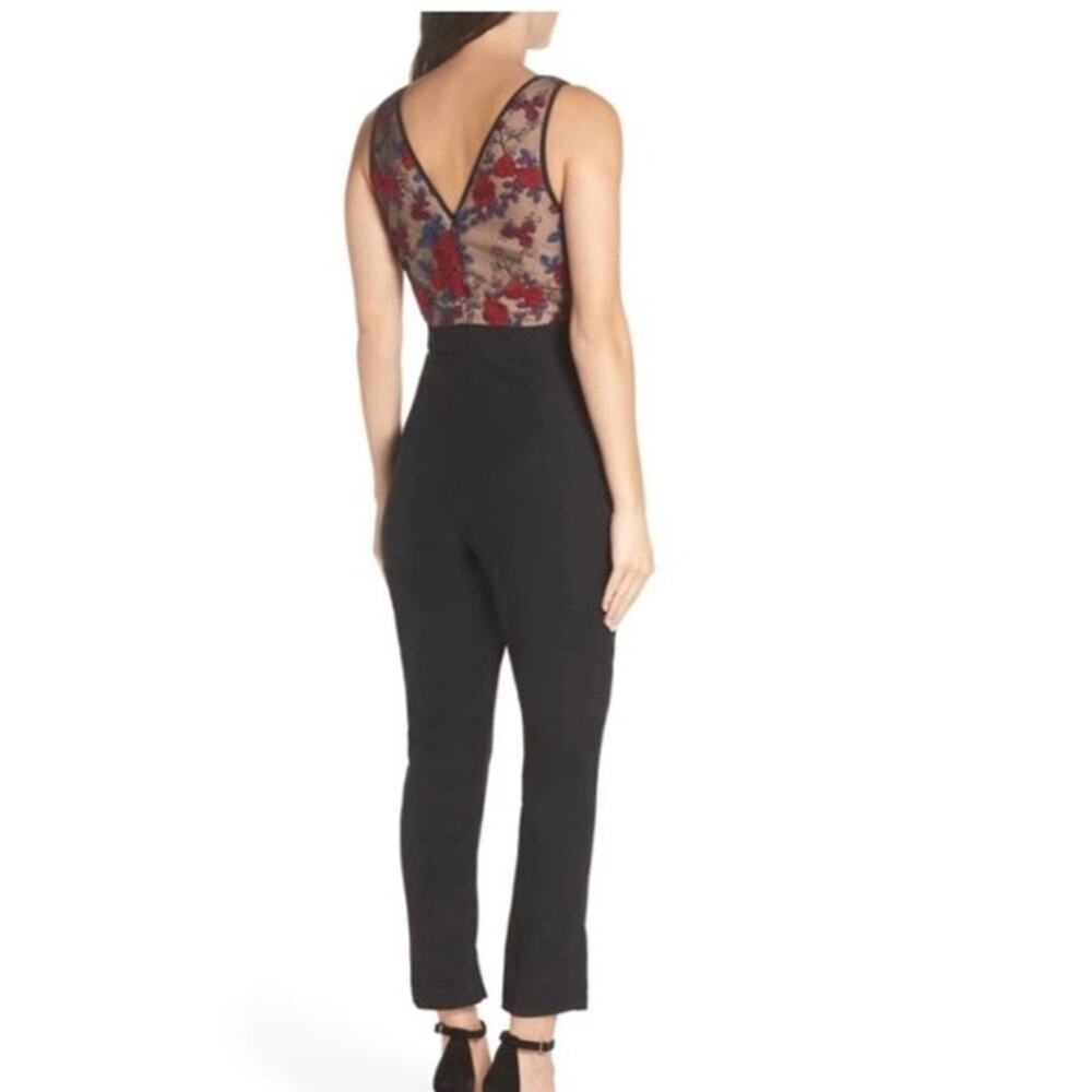 Floral Embroidered Jumpsuit HARLYN size medium - Picture 4 of 10